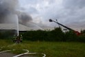 Grossbrand Halle Troisdorf Kriegsdorf Junkersring P131